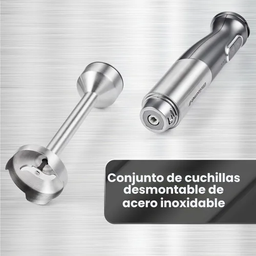 Vista 2 de Elite Gourmet EHB1324 Batidora de mano recargable inalámbrica, 5
