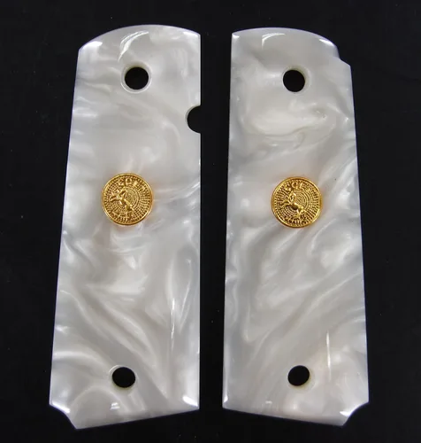 Vista 2 de Puños Colt 1911 White Pearl