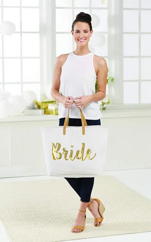 Vista 3 de Mud Pie Bride Tote Bag