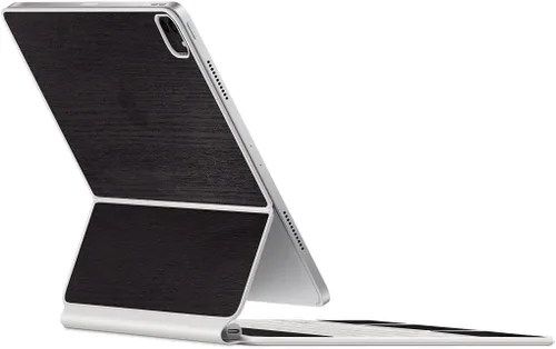 Vista 57 de SopiGuard Skin for 2021 Magic Keyboard Case 12.9 Precision - Adhesivo de vinilo de borde a borde superior, teclado y panel trasero (negro cepillado)