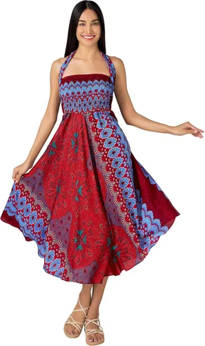 Vista 7 de Joob Joob Faldas largas boho para mujer - Falda de verano bohemia hippie