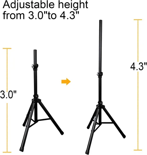 Vista 3 de RECK DC 12 portátil de 12 pulgadas 1000 vatios de 2 vías alimentados Dj/PA sistema de altavoces conjunto combinado con Bluetooth/USB/lector