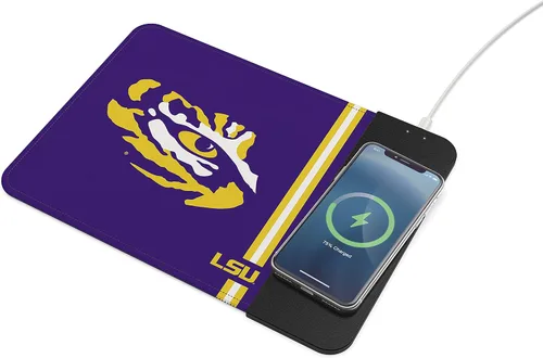 Vista 62 de SOAR NCAA Almohadilla de ratón unisex con carga inalámbrica para teléfono celular