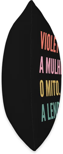 Vista 2 de Funny Portuguese First Name Design - Violet Throw Pillow