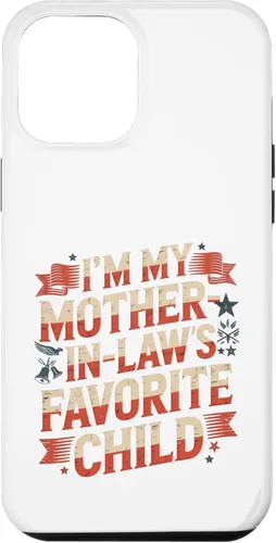 Vista 26 de Im My Mother n Law Favorite Child American Flag Funny Parent Case for iPhone 17