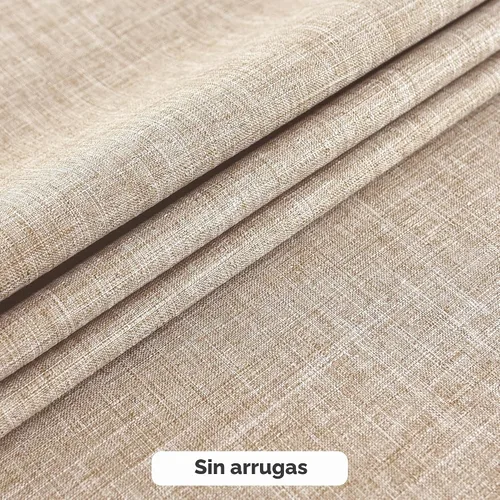 Vista 5 de Fitable - Manteles de lino sintético para mesas rectangulares: Mantel de granja resistente al agua y a las manchas, manteles de arpillera