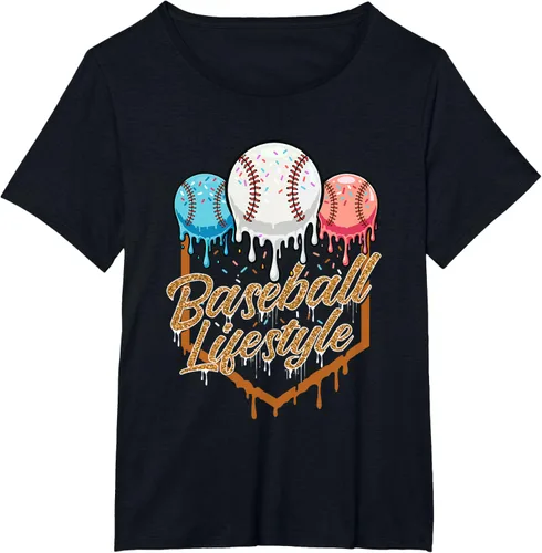 Vista 30 de Baseball Lifestyle - Camiseta de béisbol amante del béisbol