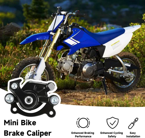 Vista 2 de FVRITO - Pinza de freno trasero con pastillas de freno compatible con minibicicleta Coleman CT100U Monster Moto MMB-80 MM-B105 Motovox MBX10 MBX11