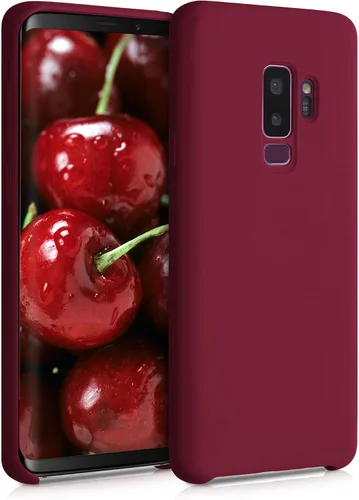 Vista 248 de kwmobile Funda compatible con Samsung Galaxy S9 - Funda de silicona TPU con acabado suave - Blue Reef