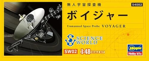 Vista 7 de Hasegawa Kit modelo de sonda espacial no tripulada Voyager a escala 1:48