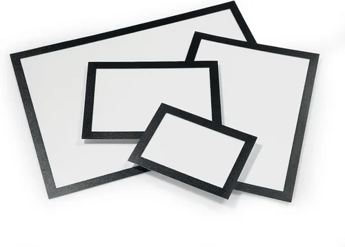 Vista 2 de Durable Duraframe 476801 - Marco magnético autoadhesivo, tamaño carta, 2 unidades, color negro, Negro