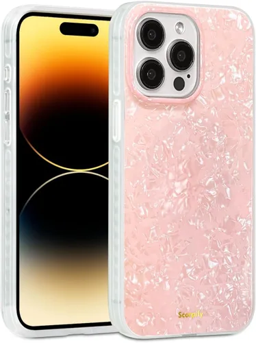 Vista 64 de SCORPIFY Funda para iPhone 15 Pro Max [Compatible con MagSafe] con Diseño de Estampado de Leopardo Guepardo Negro Mate, Linda Funda Magnética