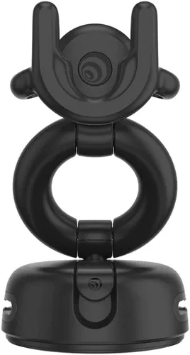Vista 6 de PopSockets - Soporte multiusos para teléfono para salpicadero, parabrisas y escritorio - Negro