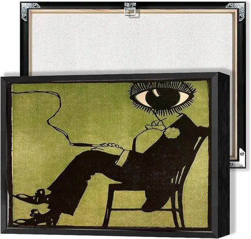 Vista 11 de Pósteres de Lienzo con Collar Retro de la Suerte, Fotografía Trendy en Blanco y Negro, Arte de Pared, Láminas de Mujer Sexy en Bikini, Pintura