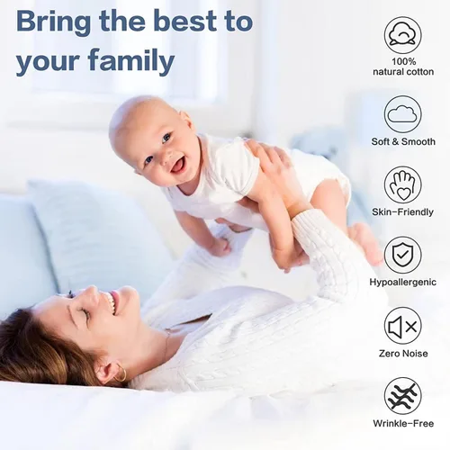 Vista 6 de Sanders Collection Inc SCI - Juego de sábanas flexibles divididas superiores para cama ajustable de 30 pulgadas, cabeza dividida, tamaño Queen, 800