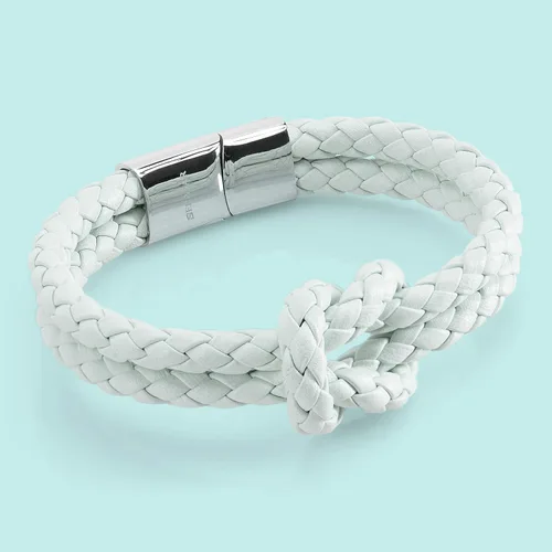 Vista 2 de SERASAR - Pulsera de cuero para mujer, diferentes longitudes y colores, con caja de regalo