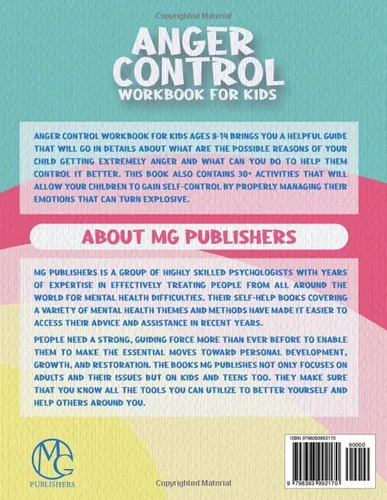Vista 2 de Anger Control Workbook for Kids Ages 8-14 30+ Activities to Engage Your Children to Manage Their Emotions and Explosive Behavior and Gain Self