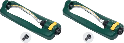 Vista 13 de Melnor 65046-AMZ TurboTek 3200 SF Turbo Aspersor oscilante con adaptador de producto QuickConnect