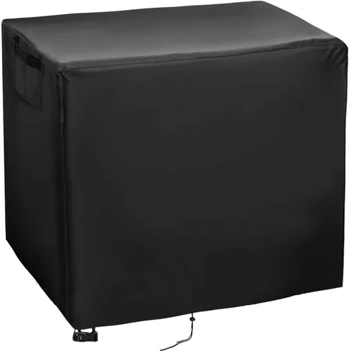 Vista 9 de Cubierta de Mesa al Aire Libre Cuadrada de 18 Pulgadas, Cubierta de Mesa de Patio para Mesa Refrigeradora de Hielo Cubo de Cerveza Keter, Cubierta