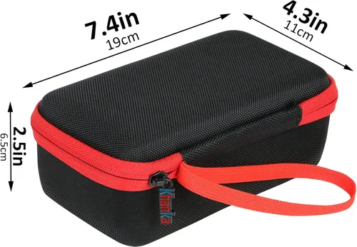 Vista 2 de khanka Funda de viaje rígida de repuesto para Polaroid Go (9035/9071/9070) / Polaroid Go Generation 2 - Mini cámara de película instantánea Negro