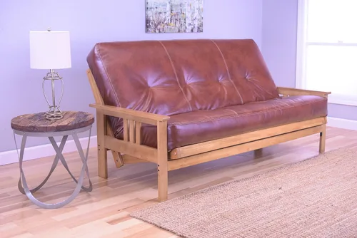 Vista 17 de Kodiak Futons Monterey - Marco de futón con cajones, incluido, color nuez Solo marco