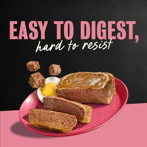 Vista 10 de Cesar Classic Loaf in Sauce - Alimento húmedo para perros adultos, sabor a tocino y huevo, comida húmeda para perros, bandejas fáciles de despegar