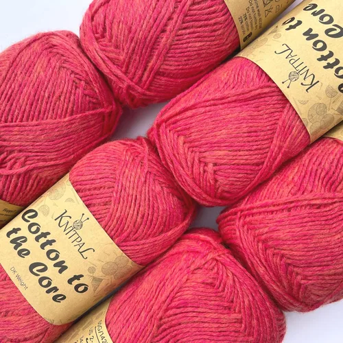 Vista 40 de Cotton to The Core - Hilo de algodón para ganchillo, paquete de 6 (852 yardas/10.58 oz), patrones gratuitos, apto para principiantes, hilo suave