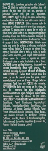 Vista 3 de Clubman Aceite Pre Afeitado – Aceite Pre Afeitado para Hombres, Hidrata la Piel, Previene Quemaduras de Navaja, Cortaduras y Cortes, Aceites