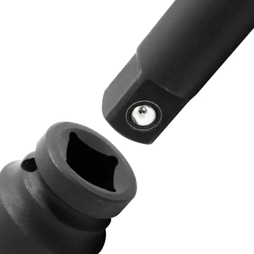 Vista 5 de Powerbuilt 647296 - Toma de impacto de 6 puntos de 1/2 pulgada x 1-1/4 pulgadas