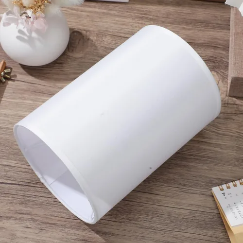 Vista 7 de SEWACC Pantalla de lámpara redonda de arpillera para bombillas E27, cubierta de lámpara decorativa para sala de estar, dormitorio, estudio