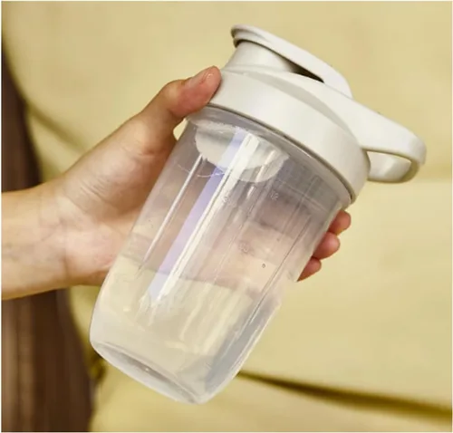 Vista 11 de CHNLML Botella Agitadora de Proteínas 400ML/16Oz con Bola Agitadora para Batido de Proteínas, Botella Agitadora con Bola Mezcladora, A Prueba