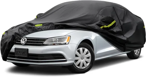 Vista 36 de Kaugung - Funda de automóvil de 7 capas, ajuste personalizado para Audi S3/RS3 Hatchback 1998-2025, impermeable, resistente a todo tipo de clima