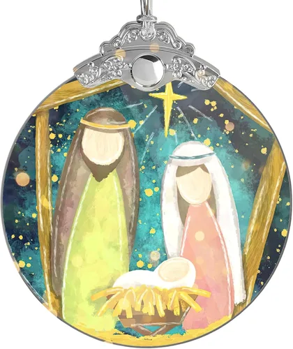 Vista 18 de Adornos de Navidad cardenales, adorno cardenal, simbolizando amor y memoria, elegante regalo de recuerdo navideño para familiares y amigos