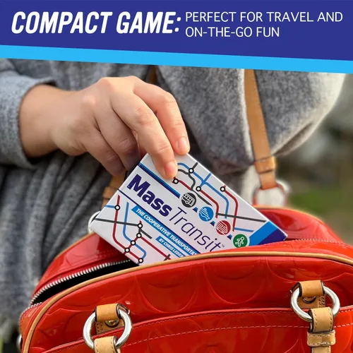 Vista 6 de Calliope Juegos Mass Transit - Juego familiar cooperativo - Diversión de ritmo rápido para niños y adultos - 1-6 jugadores - de The Makers of Tsuro