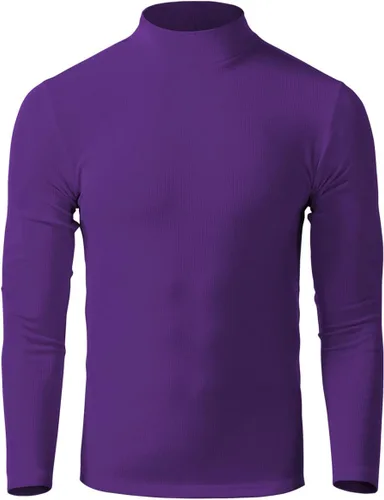 Vista 4 de Camisas de manga larga con cuello alto falso para hombre