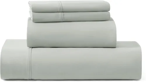 Vista 13 de UGG Hedi - Juego de sábanas tamaño individual, transpirable y refrescante Esencial para dormitorio universitario, microfibra refrescante, bolsillo