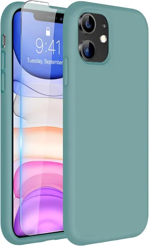 Vista 229 de Miracase Funda ultradelgada diseñada para iPhone SE 2022 (3ª generación)/iPhone SE 2020 (2ª generación)/iPhone 7/iPhone 8 con protector de pantalla