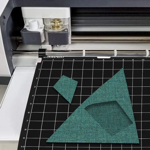 Vista 3 de DOOHALO - Alfombrilla de corte para máquina de Cricut y Cricut Explore Air2/One, máquina de corte inteligente Expression, de 12 x 12 pulgadas Negro