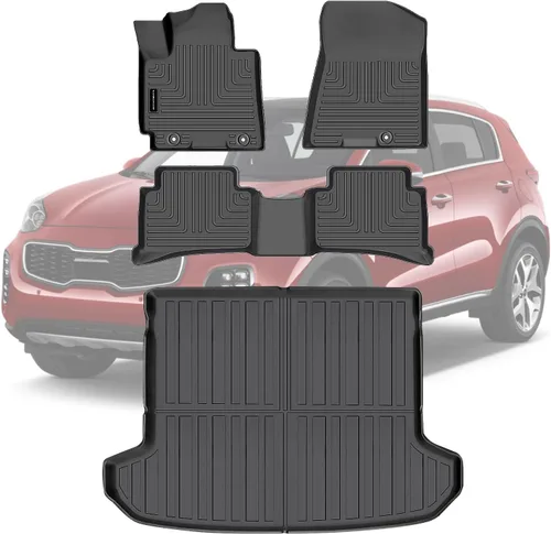 Vista 38 de Revestimientos de suelo para Acura ADX y Honda HR-V 2023-2026 TPE 2023-2026 TPE protección para todo tipo de clima, tapetes de primera y 2ª fila