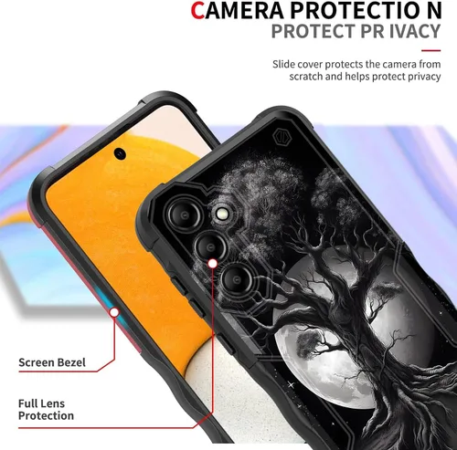 Vista 176 de Funda para Galaxy A14 5G, [Doble Capa][Protección contra Caídas de Grado Militar de 10 Pies] [Antideslizante] Funda Resistente a Prueba de Golpes