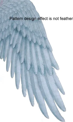 Vista 4 de Himine Alas de ángel de tela no tejida para fiestas festivas adecuadas para hombres y mujeres alas decorativas blanco azul