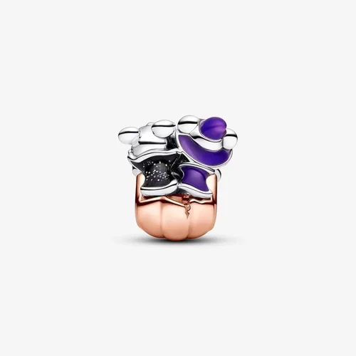 Vista 2 de polengju Birth Stone Love Heart Flying House Mom Crown Balloons Smile Children Luchs Charms para pulseras de plata de ley 925, collares, regalos