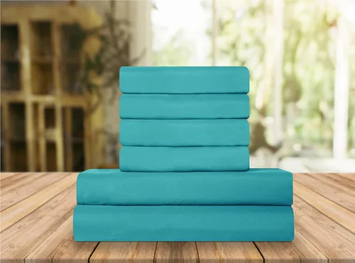 Vista 32 de Elegant Comfort - Juego de sábanas de lujo suaves de 1500 hilos, calidad de hotel prémium, microfibra, resistente a las arrugas y a la decoloración