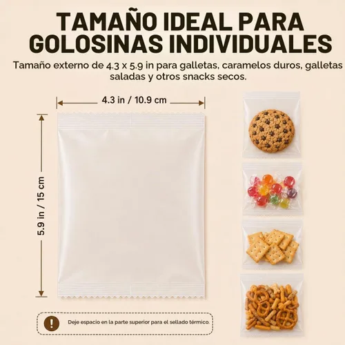 Vista 4 de 200 envoltorios de caramelos, envoltorios de turrón de 4.33 x 5.91 pulgadas, envoltorios de caramelo de cera para caramelos, envoltura de celofán