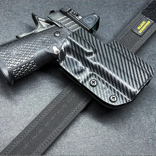 Vista 4 de Funda de competición Black Scorpion Gear Pro IDPA para GL 19, GL 19X, GL 23, GL 32