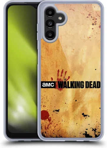 Vista 8 de Head Case Designs Carcasa de gel suave con logotipo AMC The Walking Dead Black compatible con Samsung Galaxy A13 5G (2021)