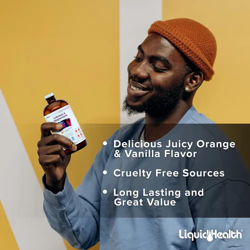 Vista 2 de LIQUIDHEALTH Calcio con magnesio apoyo articular + atención de los niños, calma y enfoque paquete de suplemento de apoyo de memoria para niños