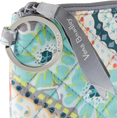 Vista 3 de Vera Bradley Cartera de algodón con cremallera para identificación para mujer