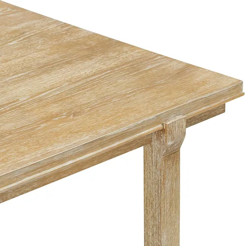 Vista 66 de Juego de mesa de comedor vintage de 6 piezas, juego de mesa de comedor de cocina de madera maciza con 4 sillas ergonómicas acolchadas y banco, mesa