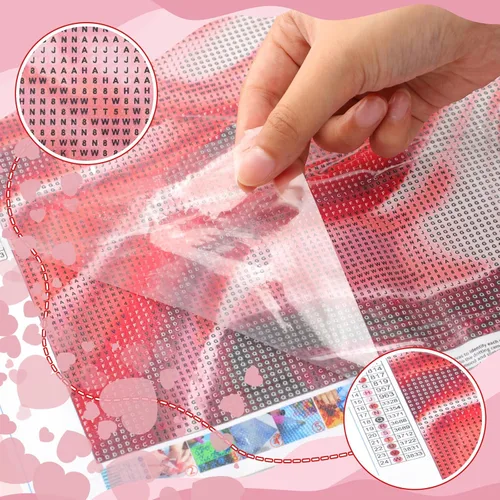 Vista 5 de UPABLUNSO Kits de pintura de diamantes 5D religiosos de Jesucristo para adultos, arte de diamantes de imitación de cristal, arte de diamantes